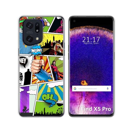 Funda Silicona Para Oppo Find X5 Pro 5g Diseño Comic con Ofertas en  Carrefour