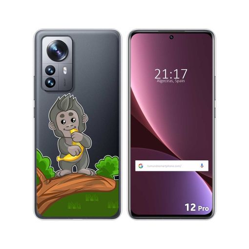 Funda Silicona Transparente Para Xiaomi Redmi Note 12 Pro 5g Diseño Mono  Dibujos con Ofertas en Carrefour