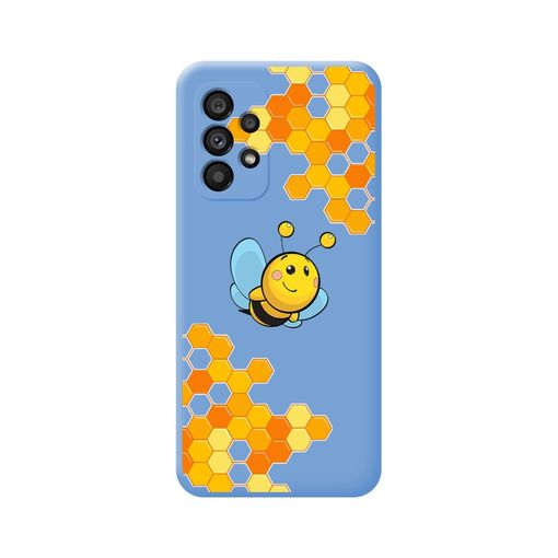 Funda Silicona Samsung Galaxy A53 5g Azul