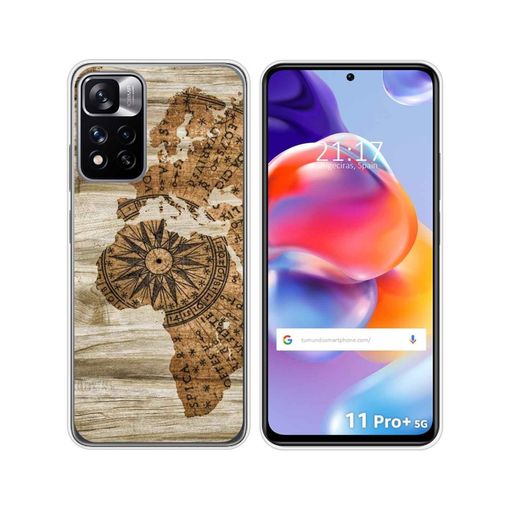 Funda Silicona Para Xiaomi Redmi Note 11 Pro / 11 Pro 5g Diseño Madera 06  con Ofertas en Carrefour