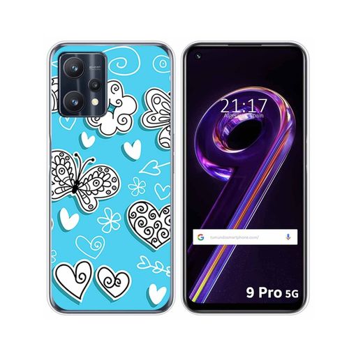 Xiaomi Redmi Note 13 Pro 5G Funda Gel Tpu Silicona dibujo Mariposas