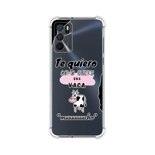 Funda para Oppo A54s TUMUNDOSMARTPHONE Antigolpes Transparente