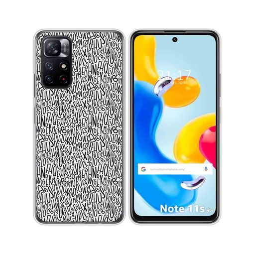 Funda Silicona Líquida Ultra Suave Para Xiaomi Redmi Note 11s 5g Color  Negra con Ofertas en Carrefour