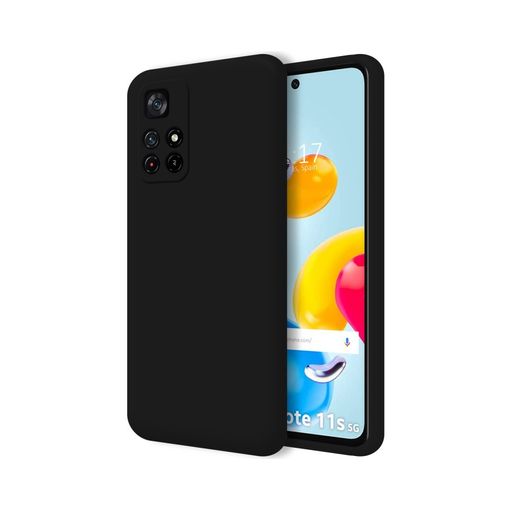 Funda Silicona Líquida Ultra Suave Para Xiaomi Redmi Note 11s 5g Color  Negra con Ofertas en Carrefour