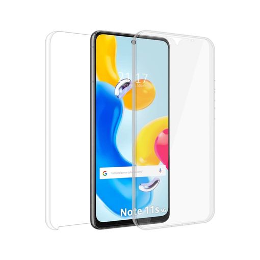 Funda Doble Transparente Pc + Tpu Full Body 360 Para Xiaomi Redmi Note 11s  5g con Ofertas en Carrefour