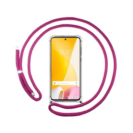 Funda Colgante Transparente Para Xiaomi 12 Lite 5g Con Cordon