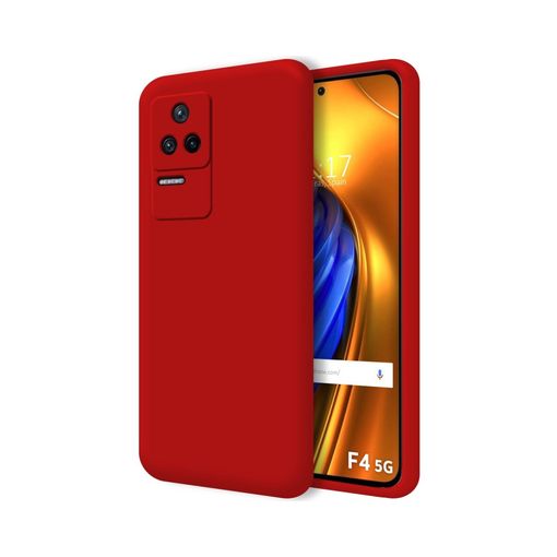 Funda Silicona Líquida Ultra Suave Xiaomi Poco F3 5g / Mi 11i 5g Color Roja  con Ofertas en Carrefour