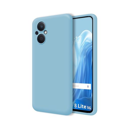 Funda Silicona Líquida Ultra Suave Para Oppo Reno 8 Lite 5g Color Azul con  Ofertas en Carrefour