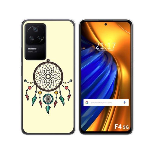 Xiaomi Redmi Note 13 5G Funda Gel Tpu Silicona dibujo Atrapasueños