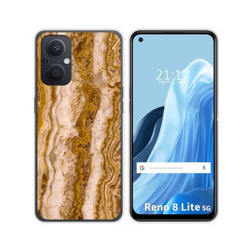 Funda Silicona Para Oppo Reno 8 Lite 5g Diseño Mármol 10 Dibujos con  Ofertas en Carrefour