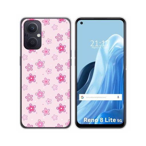 Funda móvil - Oppo Reno 8 Lite 5G TUMUNDOSMARTPHONE, Oppo, Oppo Reno 8 Lite  5G, Azul