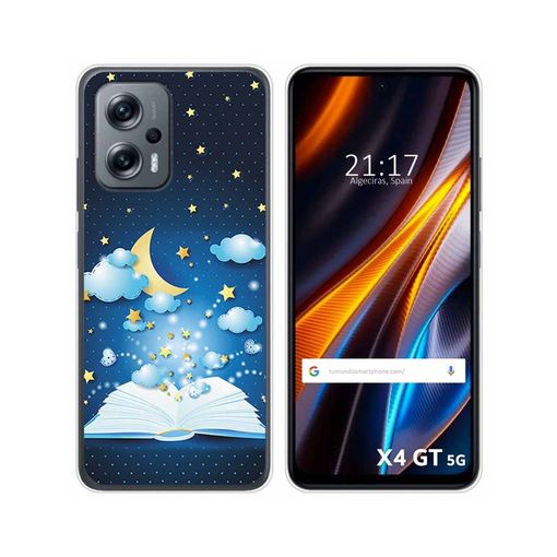 Funda Silicona Para Xiaomi Poco X4 Gt 5g Diseño Libro Cuentos Dibujos con  Ofertas en Carrefour