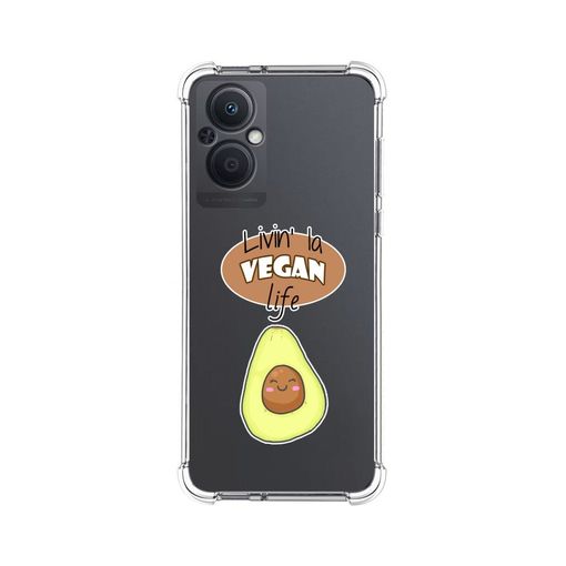 Funda Silicona Antigolpes Para Oppo Reno 8 Lite 5g Diseño Vegan Life  Dibujos con Ofertas en Carrefour