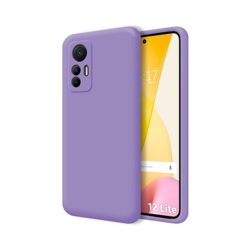 Funda Silicona Líquida Con Tapa Iphone 12 Mini (5.4) Color Morado Pastel  con Ofertas en Carrefour