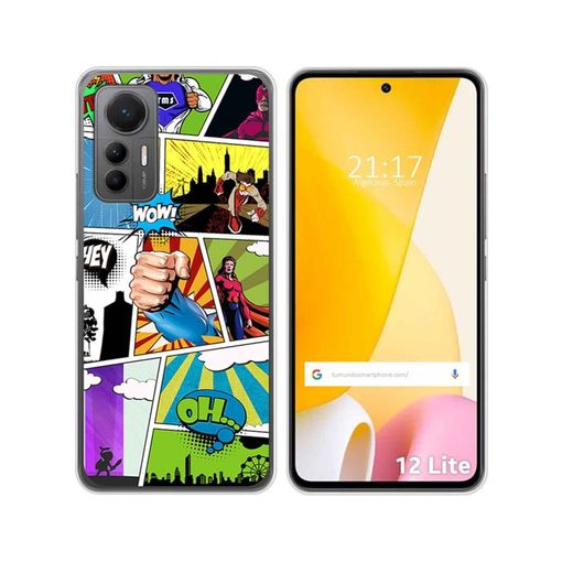 Funda Silicona Para Xiaomi 12 Lite 5g Diseño Comic Dibujos Con Ofertas En Carrefour Ofertas 5021