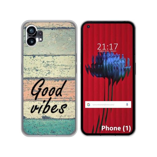 Funda Silicona Para Nothing Phone 1 Diseño Madera 01 Dibujos con Ofertas en  Carrefour