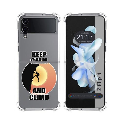 Funda para Galaxy Z Flip4 de silicón