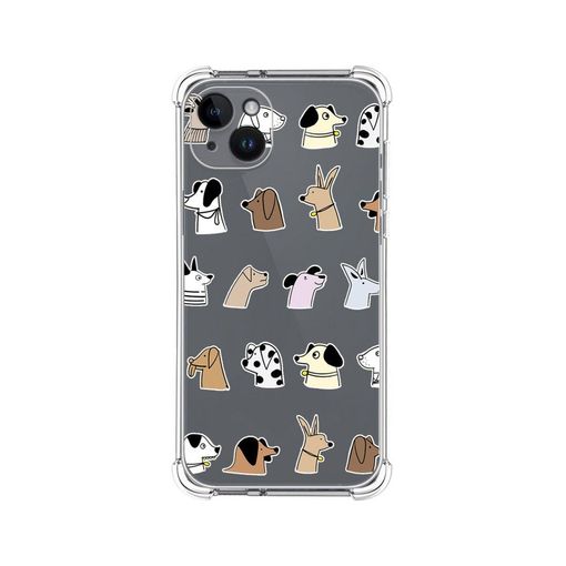 Funda Silicona Iphone 15 Plus (6.7) Diseño Flores Dibujos con