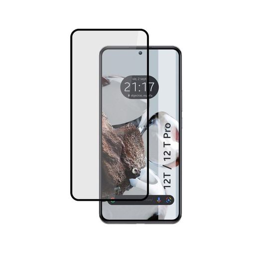 Protector Cristal Templado Completo 5d Full Glue Negro Xiaomi 12t / 12t Pro  5g Vidrio con Ofertas en Carrefour