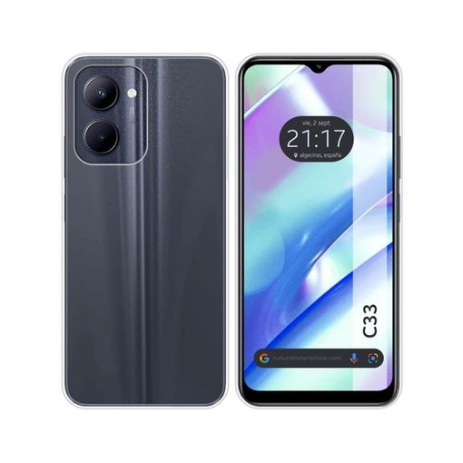 Realme C53 Funda Gel Tpu Silicona Líquida Azul