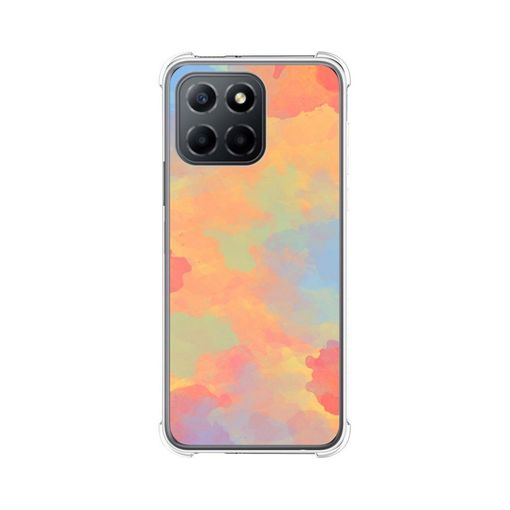 Funda Silicona Antigolpes Para Huawei Honor X8 Diseño Acuarela 01