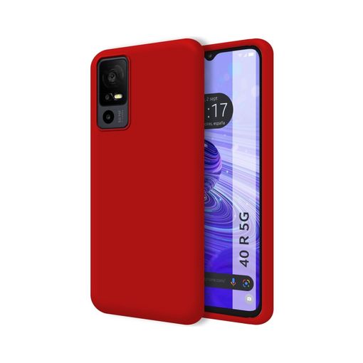 Tumundosmartphone Funda Silicona Líquida Ultra Suave para TCL 40