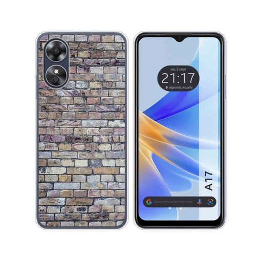 Funda Silicona Oppo A17 Diseño Ladrillo 02 Dibujos con Ofertas en Carrefour