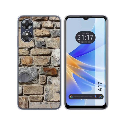 Funda Silicona Oppo A17 Diseño Ladrillo 03 Dibujos con Ofertas en