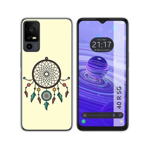 Xiaomi Redmi Note 13 5G Funda Gel Tpu Silicona dibujo Atrapasueños