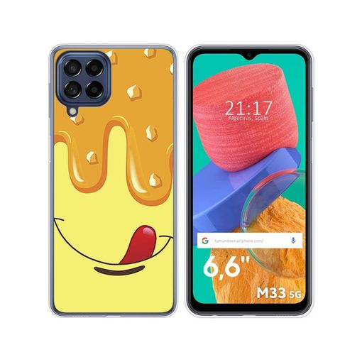 Xiaomi Redmi Note 13 5G Funda Gel Tpu Silicona dibujo Helado Vainilla