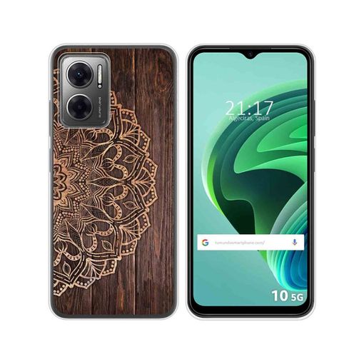 Xiaomi Redmi Note 13 Pro 5G Funda Gel Tpu Silicona dibujo Madera 06