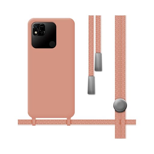 Funda Silicona Líquida Con Cordón Xiaomi Redmi 10a Color Rosa con Ofertas  en Carrefour