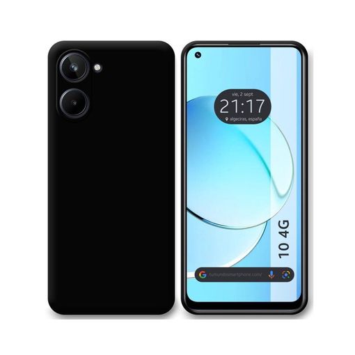 Funda Silicona Líquida Ultra Suave Realme 10 4g Color Azul con Ofertas en  Carrefour