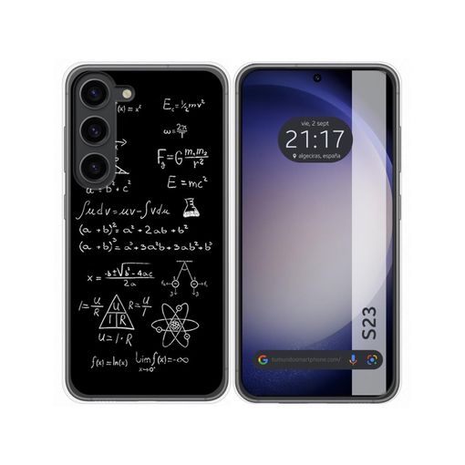 Funda Silicona Samsung Galaxy S23 5g Diseño Formulas Dibujos con Ofertas en  Carrefour
