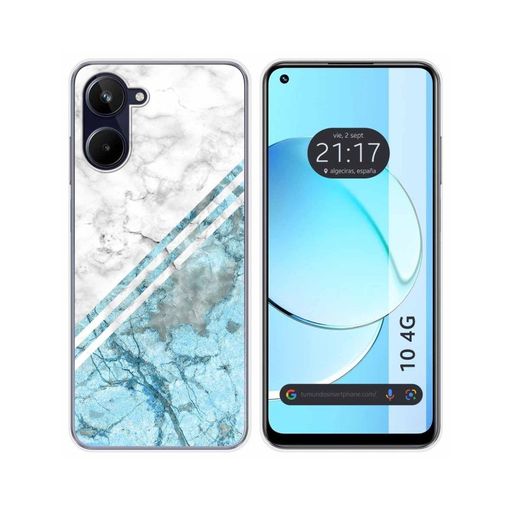 Xiaomi Redmi Note 13 4G Funda Gel Tpu Silicona dibujo Mármol 10