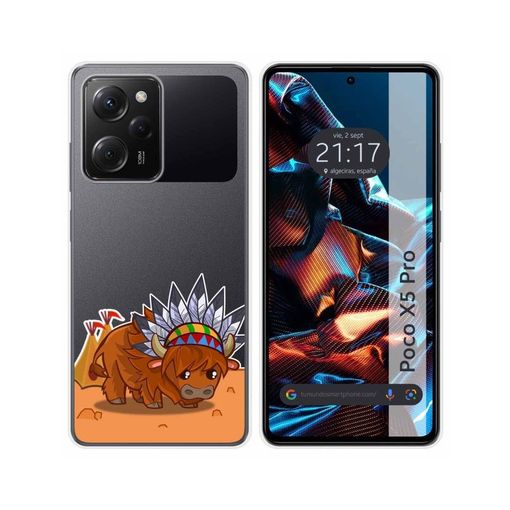 Funda Silicona Transparente Para Xiaomi Redmi Note 13 5g Diseño Bufalo  Dibujos con Ofertas en Carrefour