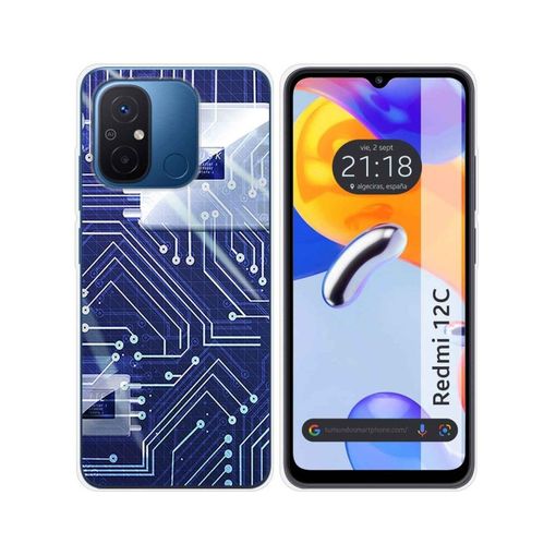 Funda Silicona Huawei P20 Lite (azul) con Ofertas en Carrefour