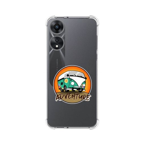 Funda Silicona Antigolpes Para Oppo A78 5g 4g Diseño Adventure