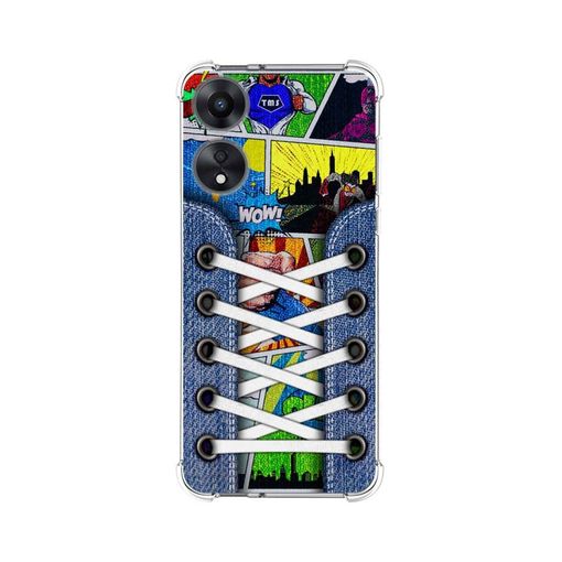 Funda Silicona Antigolpes Para Oppo A78 5g 4g Diseño Zapatillas 04 Dibujos  con Ofertas en Carrefour