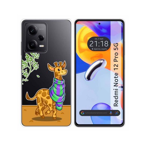 Funda Silicona Transparente Para Xiaomi Redmi Note 12 Pro 5g