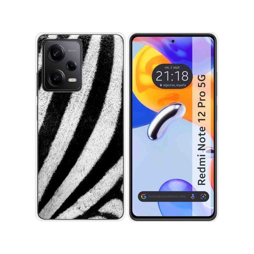 Xiaomi Redmi Note 12 5G Funda Gel Tpu Silicona dibujo Animal 02