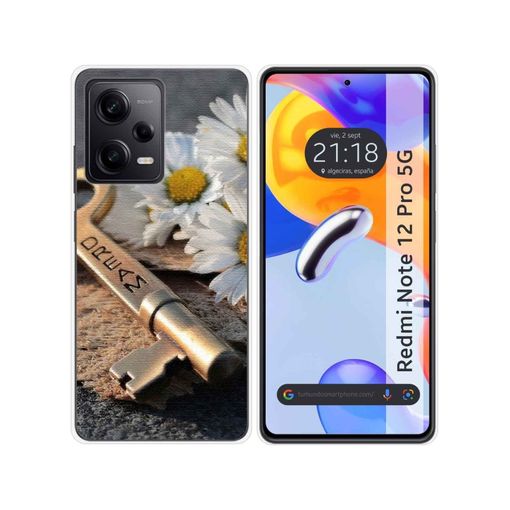 Funda Silicona Para Xiaomi Redmi Note 12 Pro 5g Diseño Metal Dibujos con  Ofertas en Carrefour