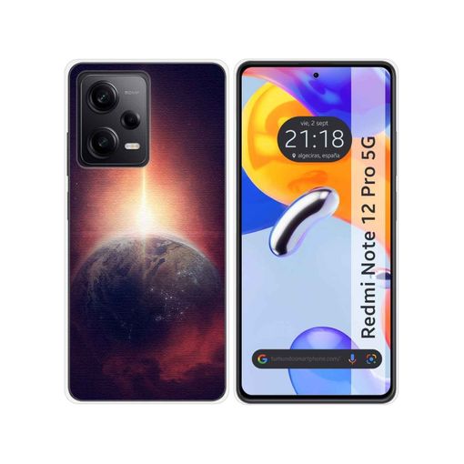 Funda Silicona Transparente Para Xiaomi Redmi Note 12 Pro 5g Diseño Mono  Dibujos con Ofertas en Carrefour