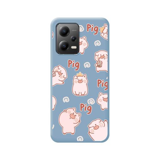 Funda Silicona Líquida Azul Xiaomi Redmi 12c Diseño Cerdos Dibujos con  Ofertas en Carrefour