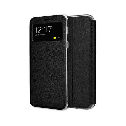 Funda Libro Soporte Con Ventana Samsung Galaxy A14 4g / 5g Color Negra con  Ofertas en Carrefour