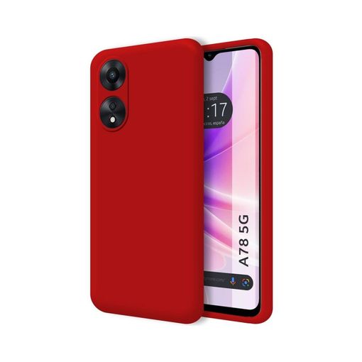 Funda Silicona Líquida Ultra Suave Oppo A78 5g Color Morada con Ofertas en  Carrefour