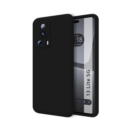 Funda Silicona Líquida Ultra Suave Xiaomi 13 Lite 5g Color Negra con  Ofertas en Carrefour