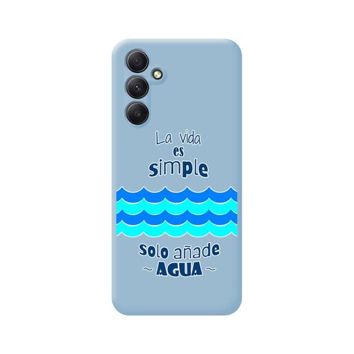 Funda de silicona líquida para Samsung Galaxy A54, carcasa