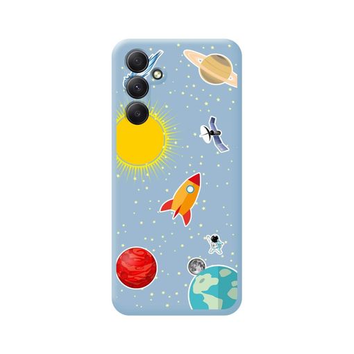 Funda Silicona Líquida Azul Samsung Galaxy A54 5g Diseño Hombre Escalada  Dibujos con Ofertas en Carrefour