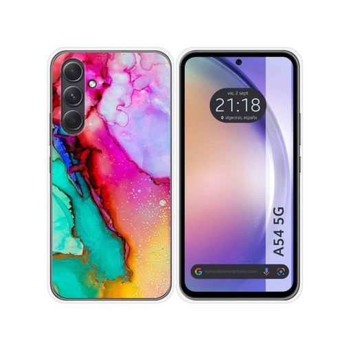 Funda Silicona Samsung Galaxy A54 5g Diseño Mármol 06 Dibujos con Ofertas  en Carrefour